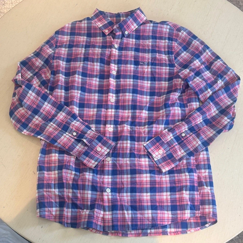 Vineyard Vines Whale Shirt size L (16) - Picture 3 of 4